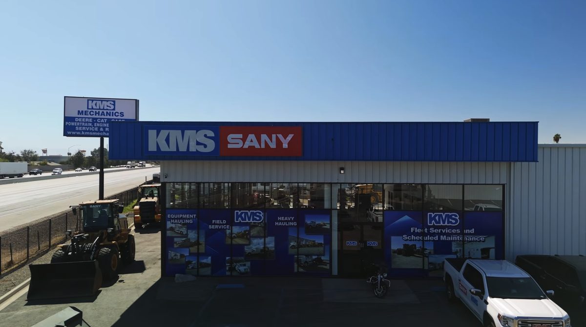 The KMS Mechanics building in Bakersfield, California