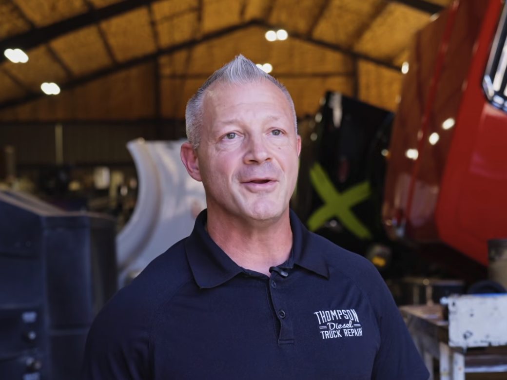 Bryan, operations manager at Thompson Diesel Truck Repair