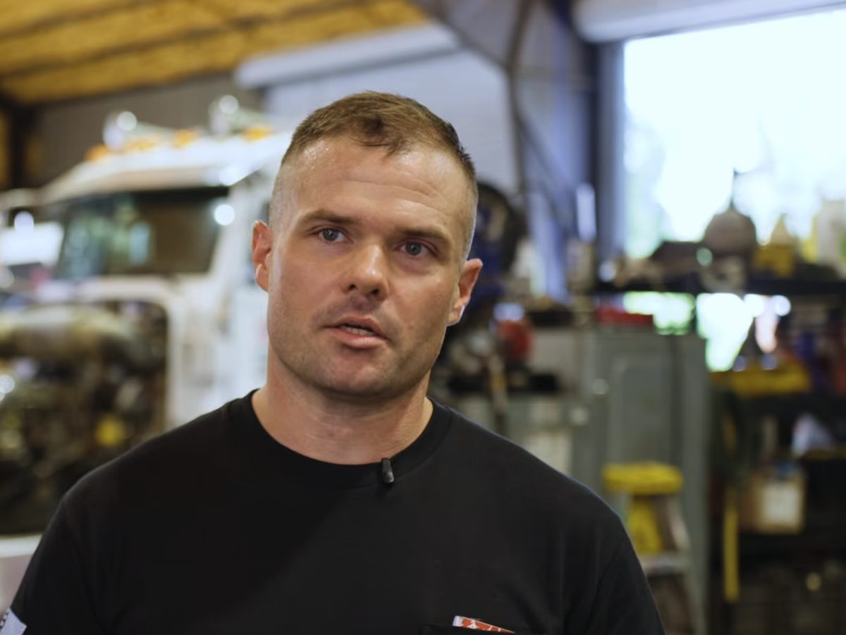 Kyle, shop supervisor at Thompson Diesel Truck Repair