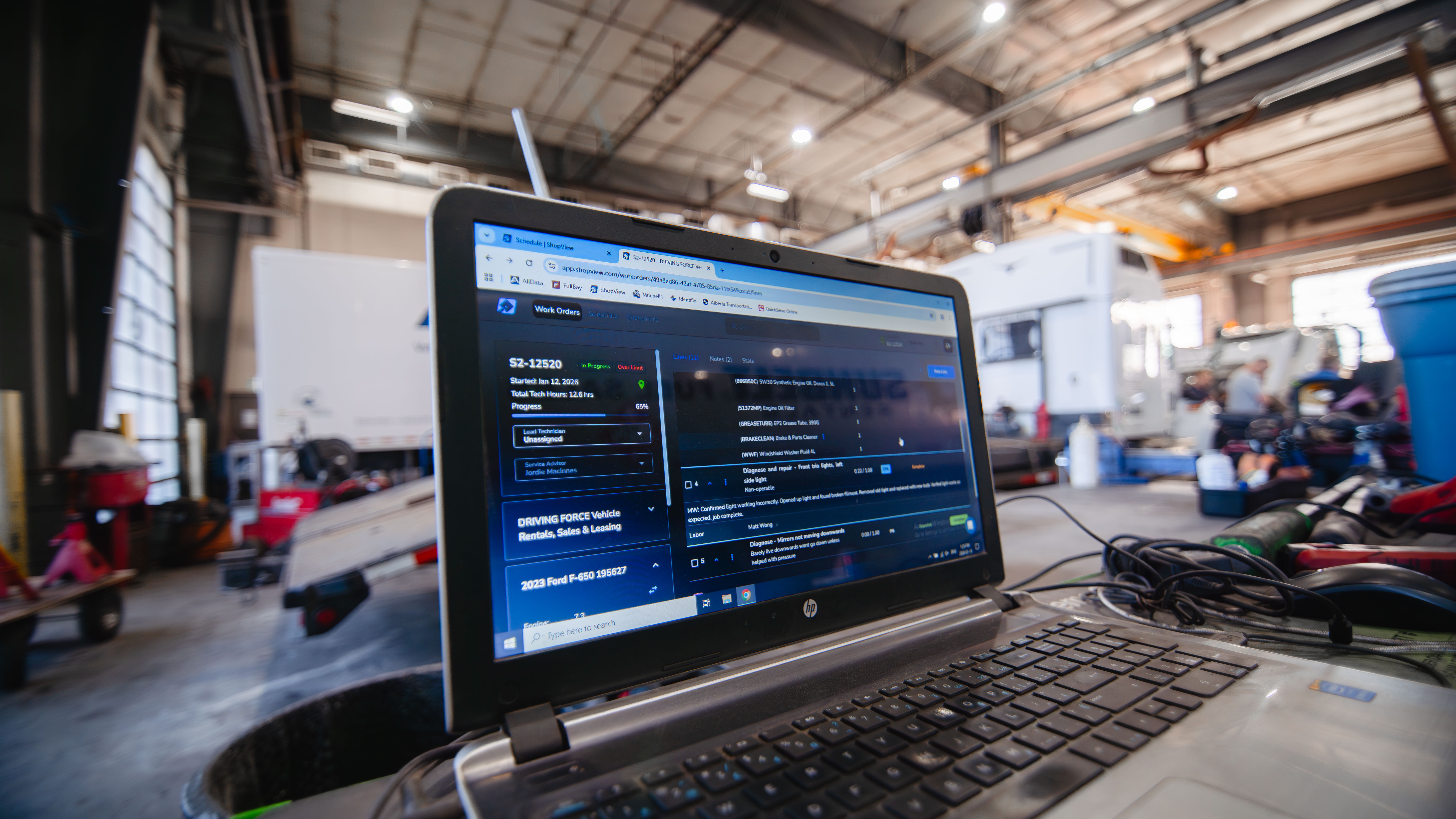 Diesel Shop Software That Captures Every Billable Hour