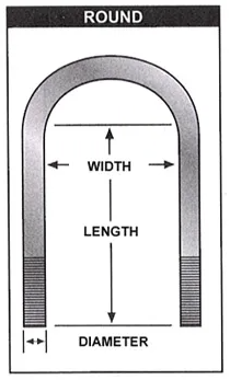 Round U-Bolt